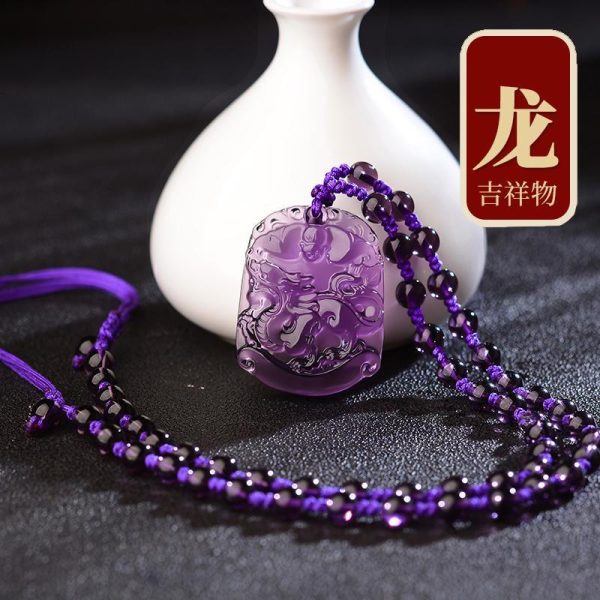 Amethyst Zodiac Pendant image 10, showing product details and features.*