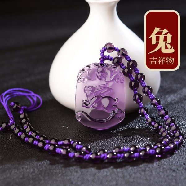 Amethyst Zodiac Pendant image 11, showing product details and features.*
