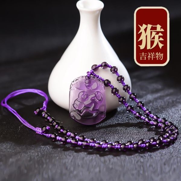 Amethyst Zodiac Pendant image 9, showing product details and features.*