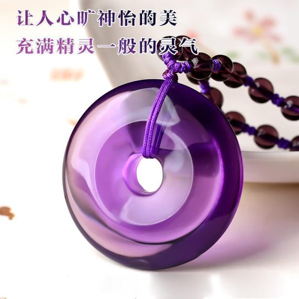 Elegant unisex necklace design, blending ethnic charm with Feng Shui power to attract positivity.