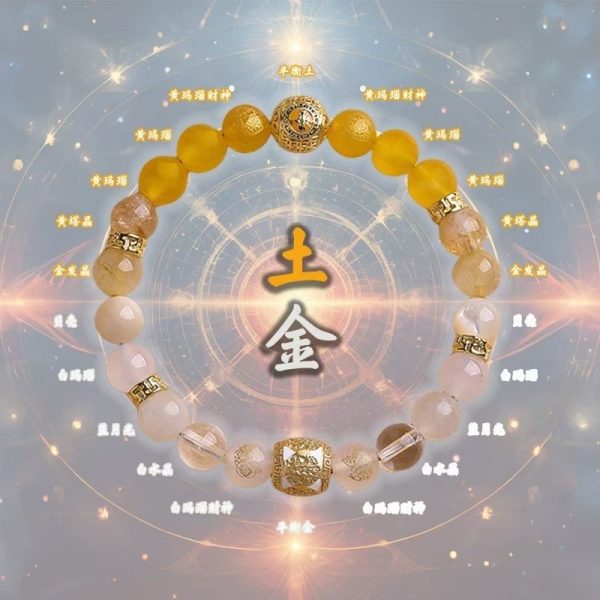 Five Elements Bracelet Wealth Positivity and B... image 8, showing product details and features.*