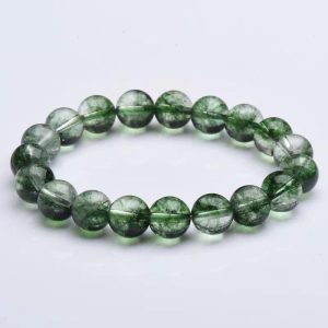 Natural Green Phantom Bracelet image 5, showing product details and features.*