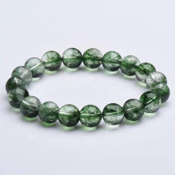 Natural Green Phantom Bracelet image 5, showing product details and features.*