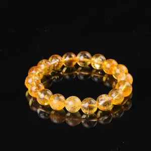 Natural Citrine Bracelet - Wealth, Positivity and Balance