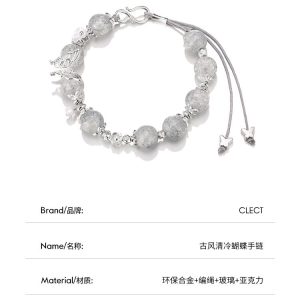 Stylish unisex bracelet worn on wrist, enhancing peach blossom luck and positive vibes in daily life.