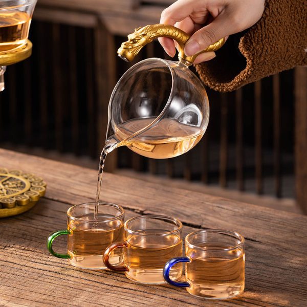 Wealth Toad Glass Automatic Tea Set Prosperity... image 7, showing product details and features.*
