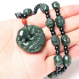 Elegant unisex Feng Shui jewelry, perfect for daily wear to invite luck and block negativity.