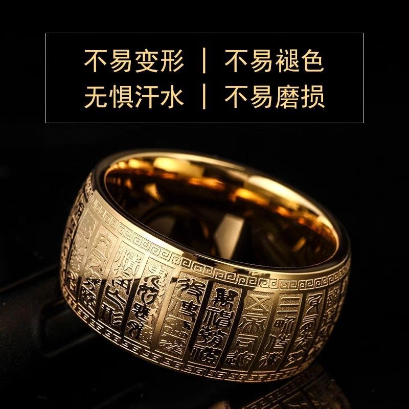Model wearing the ring during meditation, highlighting its role in energy alignment and mindfulness.